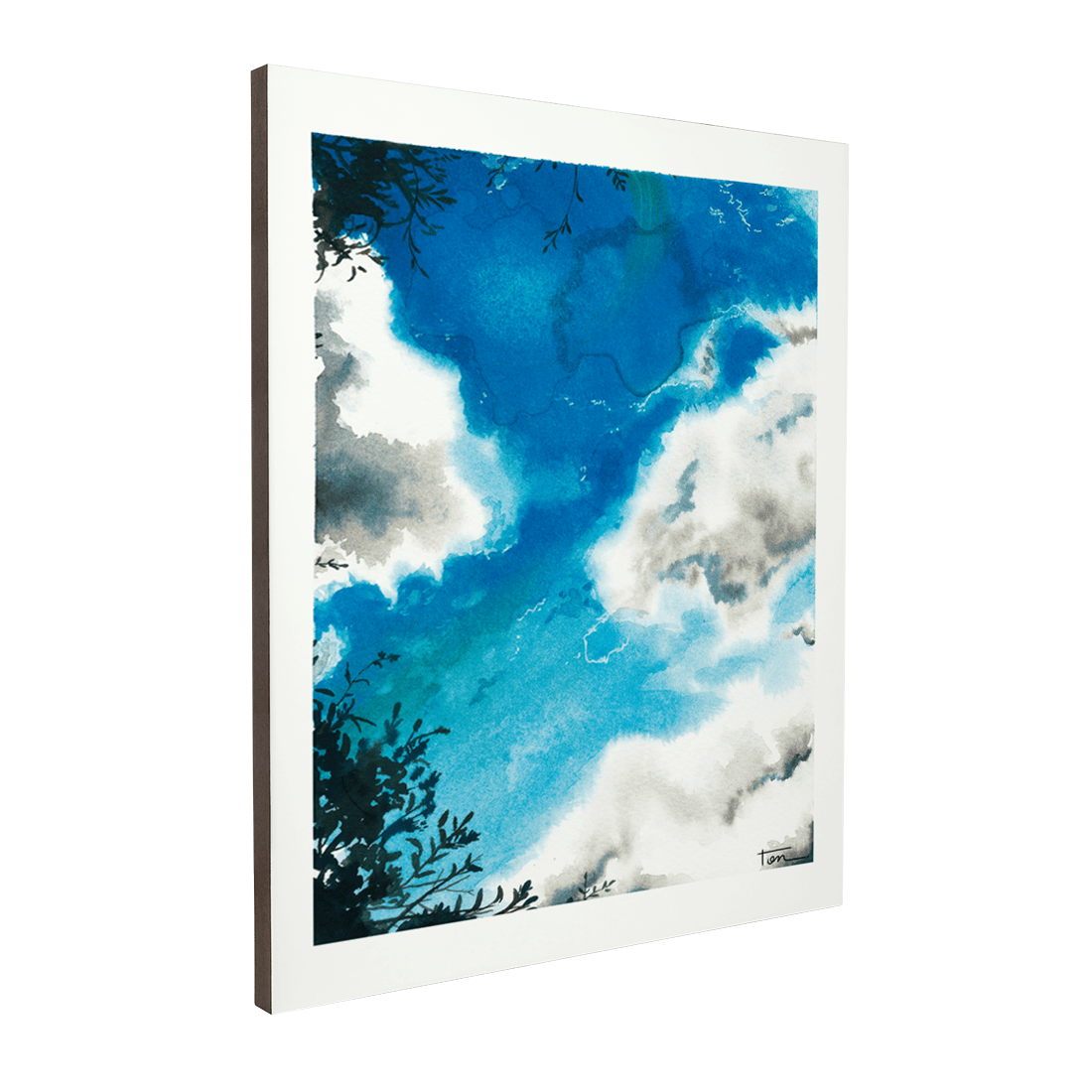 Quadro Decorativo Céu Azul | Ton Luiz - Meu Rodapé