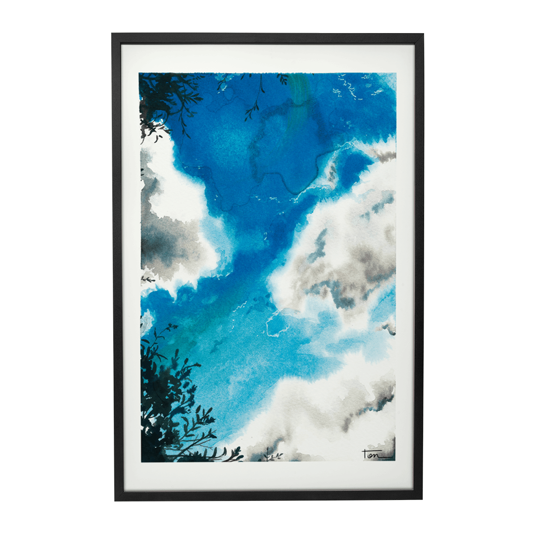 Quadro Decorativo Céu Azul | Ton Luiz - Meu Rodapé