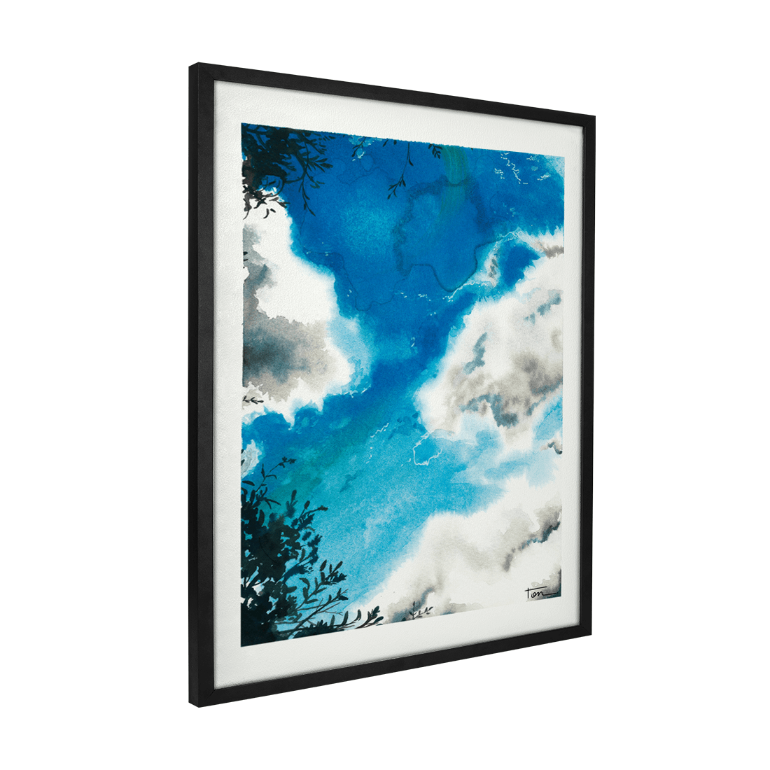 Quadro Decorativo Céu Azul | Ton Luiz - Meu Rodapé