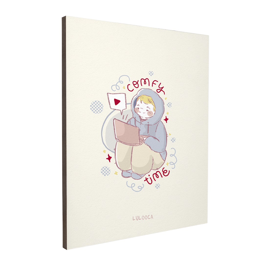 Quadro Decorativo Comfy Time | Luana Gurgel - Meu Rodapé