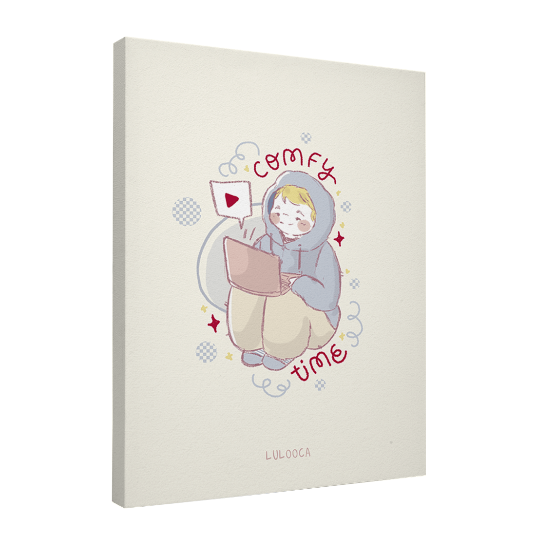 Quadro Decorativo Comfy Time | Luana Gurgel - Meu Rodapé