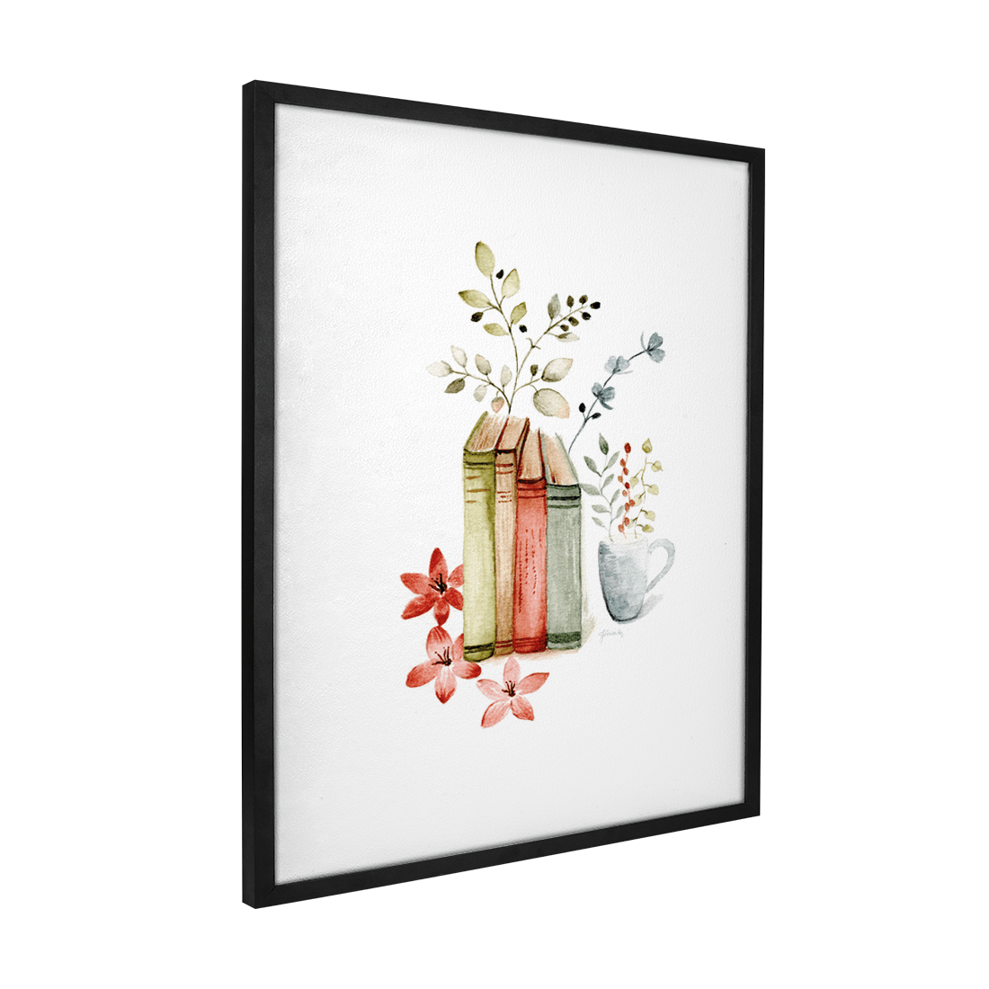 Quadro Decorativo Encanto pelo Simples | Jéssica A. Zeni - Meu Rodapé