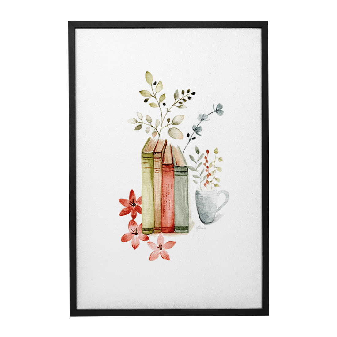 Quadro Decorativo Encanto pelo Simples | Jéssica A. Zeni - Meu Rodapé