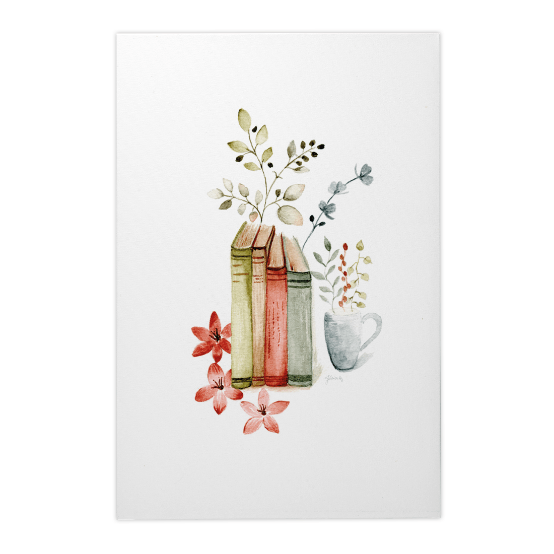 Quadro Decorativo Encanto pelo Simples | Jéssica A. Zeni - Meu Rodapé