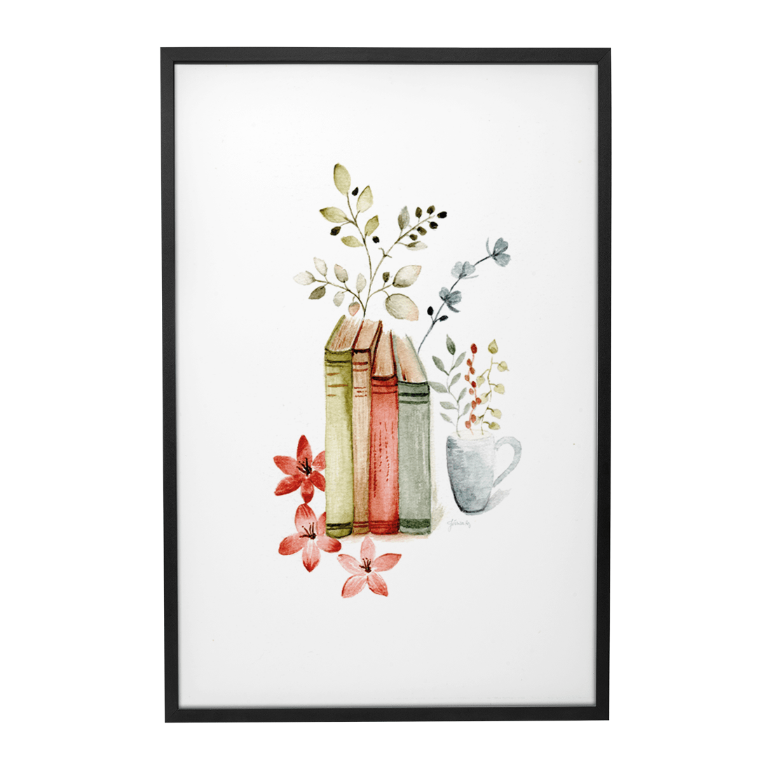 Quadro Decorativo Encanto pelo Simples | Jéssica A. Zeni - Meu Rodapé