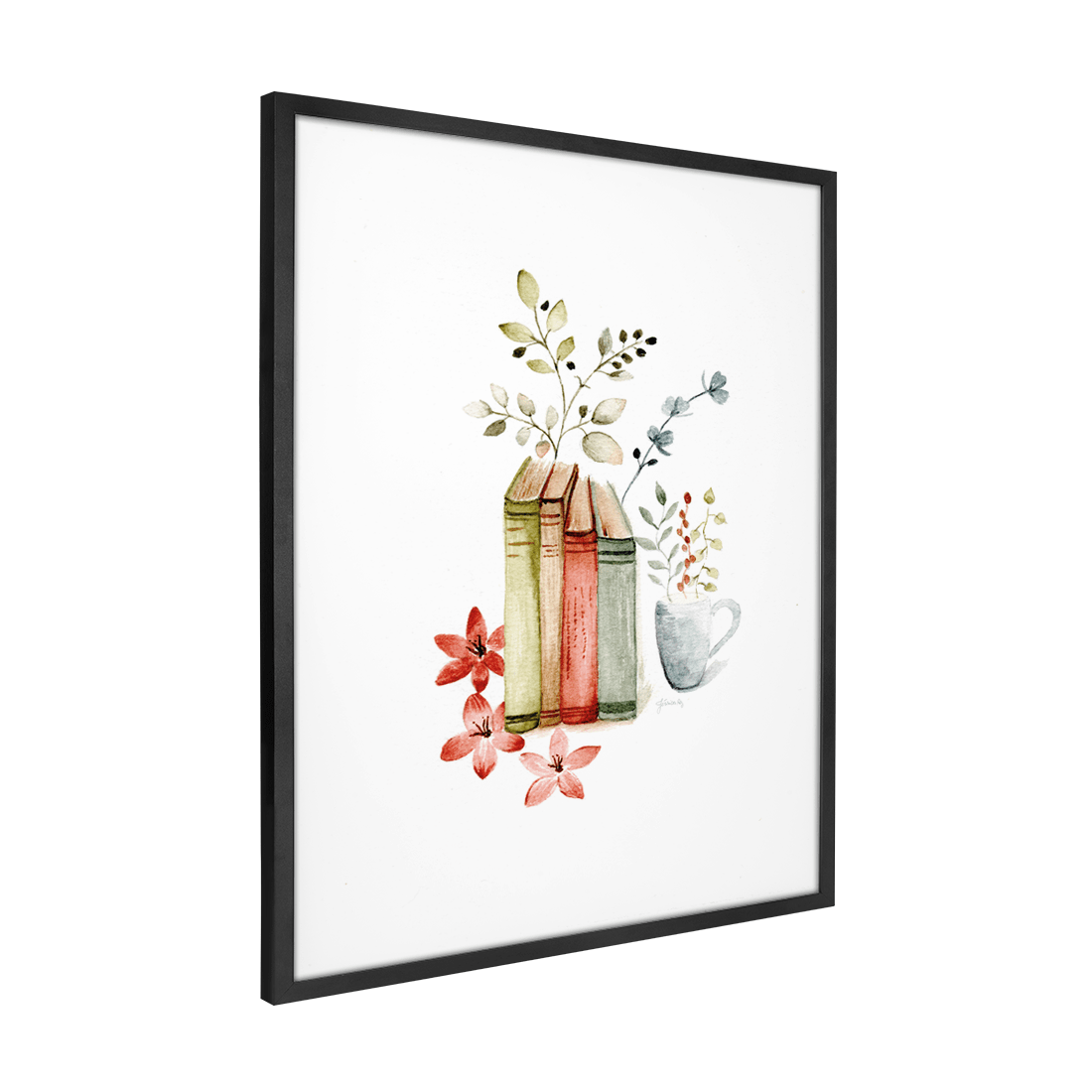 Quadro Decorativo Encanto pelo Simples | Jéssica A. Zeni - Meu Rodapé