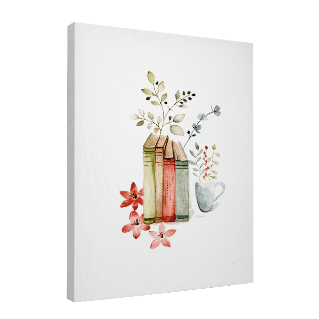 Quadro Decorativo Encanto pelo Simples | Jéssica A. Zeni - Meu Rodapé