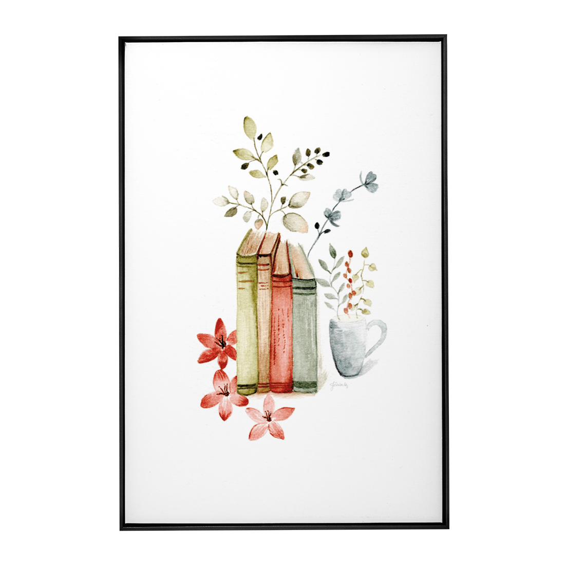 Quadro Decorativo Encanto pelo Simples | Jéssica A. Zeni - Meu Rodapé