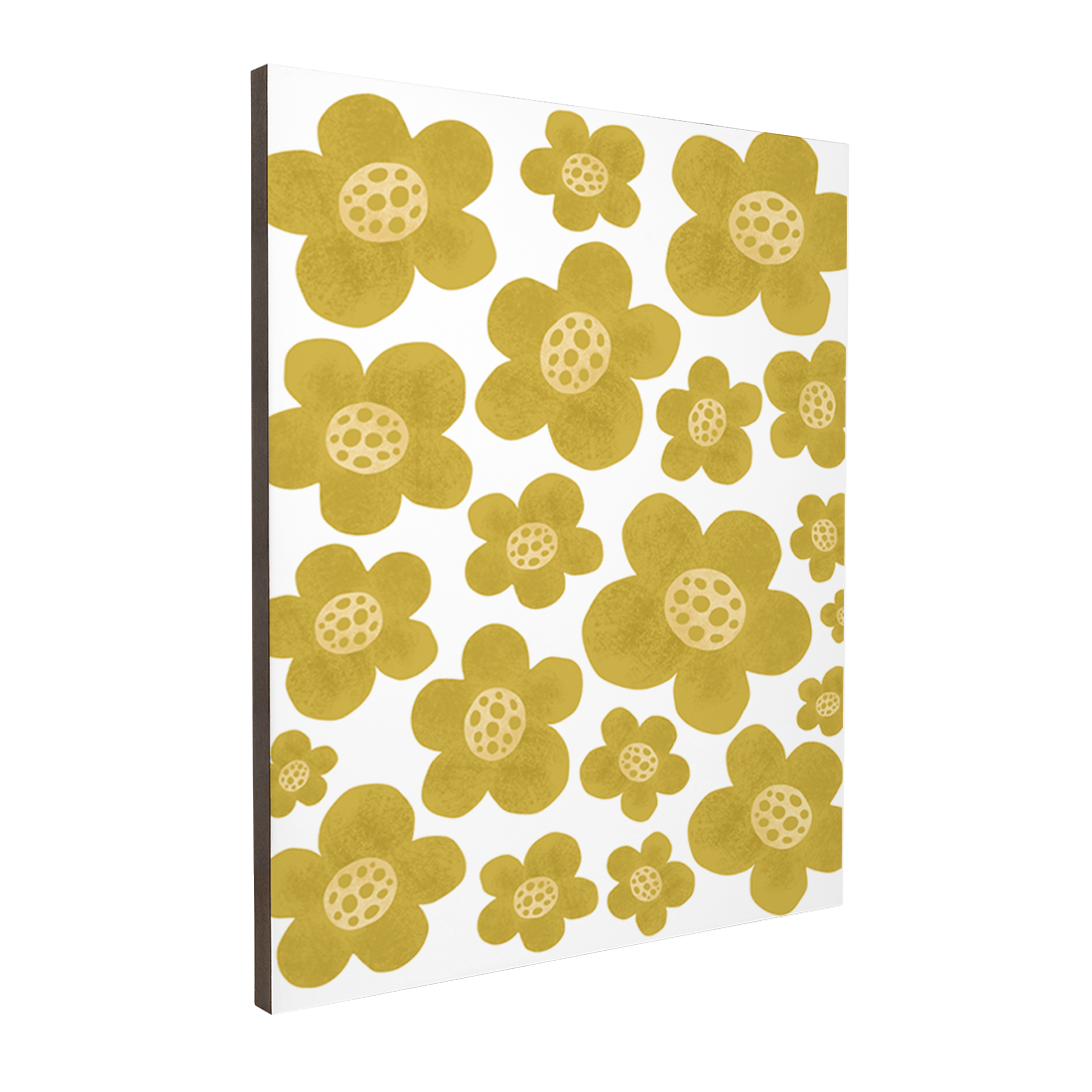 Quadro Decorativo Flores Amarelas 1 | Rafa Harger - Meu Rodapé