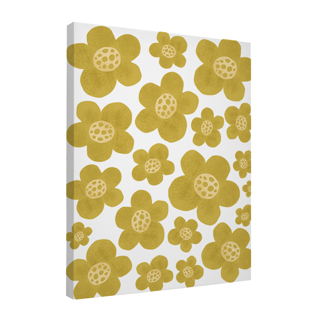 Quadro Decorativo Flores Amarelas 1 | Rafa Harger - Meu Rodapé