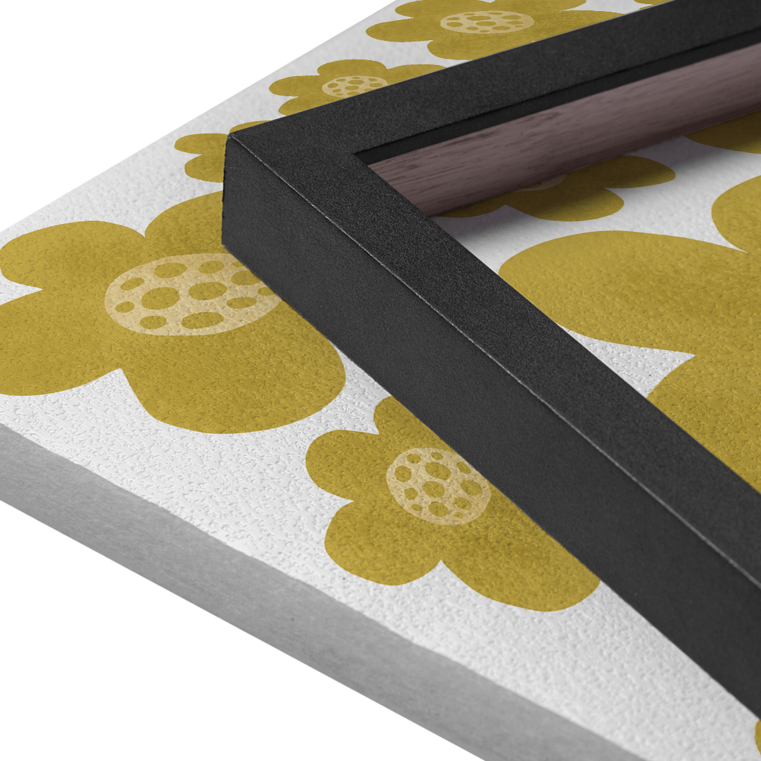 Quadro Decorativo Flores Amarelas 2 | Rafa Harger - Meu Rodapé