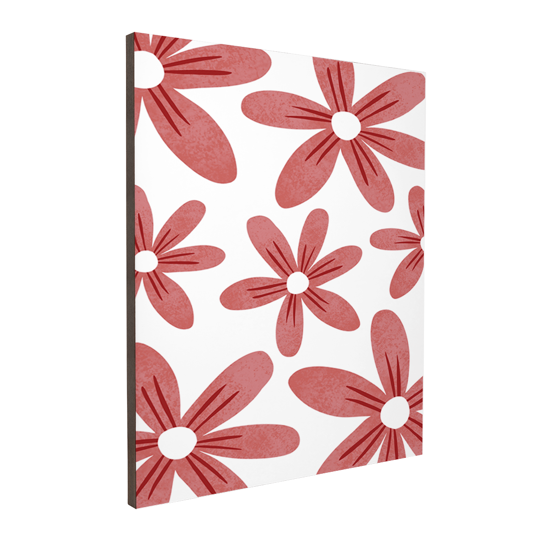 Quadro Decorativo Flores Vermelhas 1 | Rafa Harger - Meu Rodapé