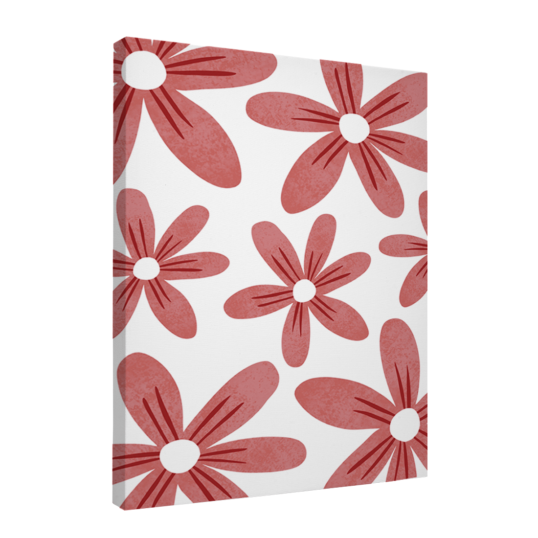 Quadro Decorativo Flores Vermelhas 1 | Rafa Harger - Meu Rodapé
