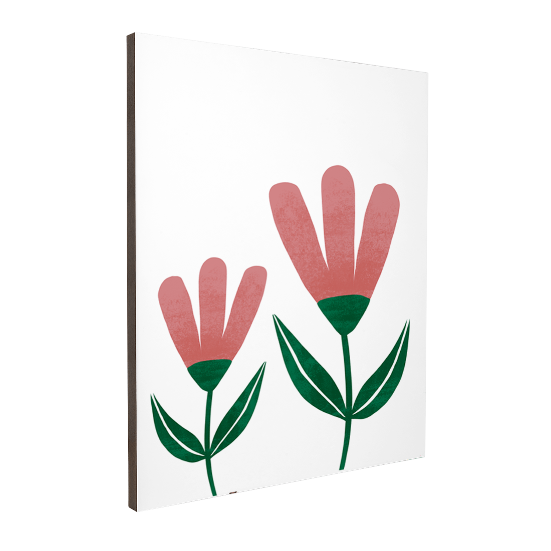 Quadro Decorativo Flores Vermelhas 2 | Rafa Harger - Meu Rodapé