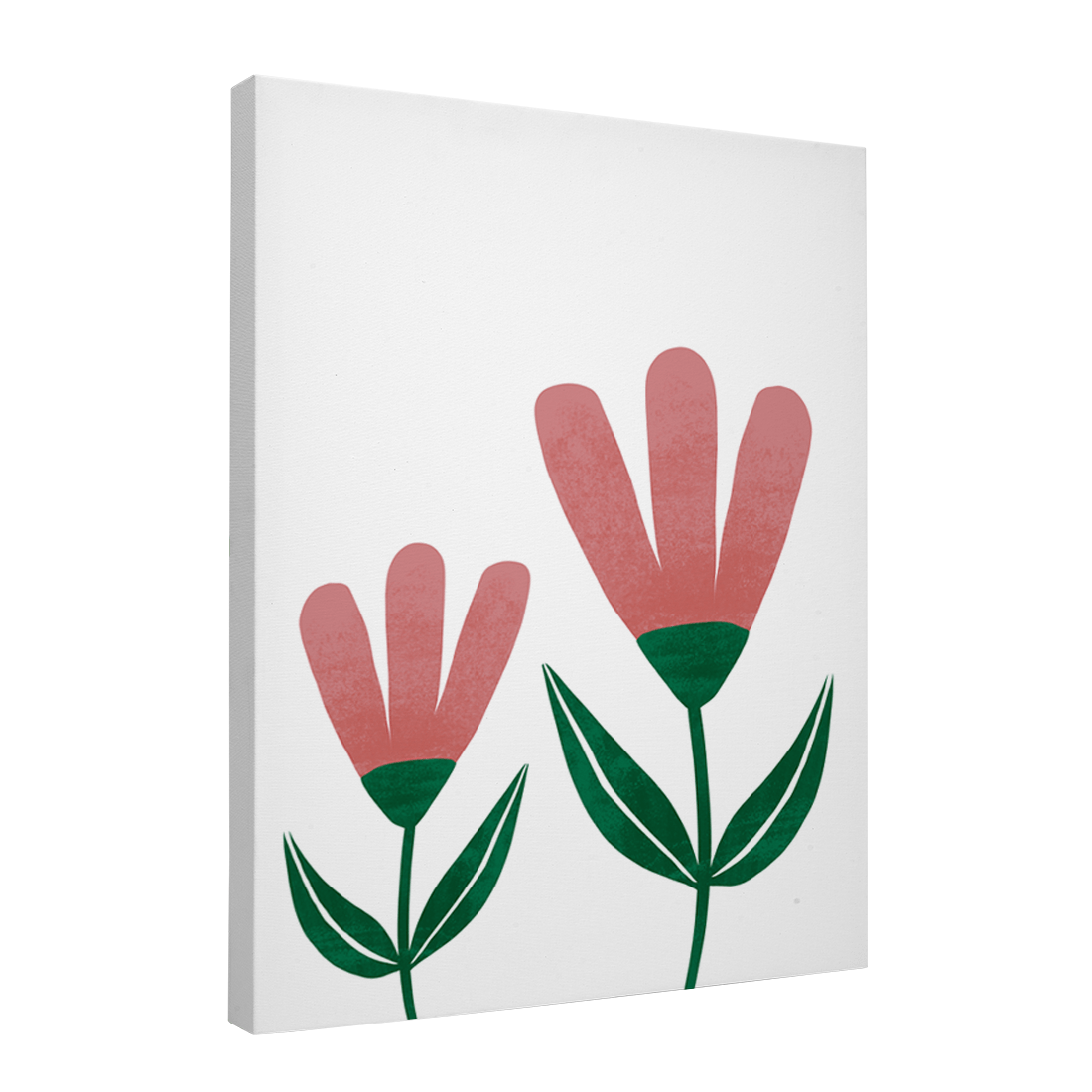 Quadro Decorativo Flores Vermelhas 2 | Rafa Harger - Meu Rodapé