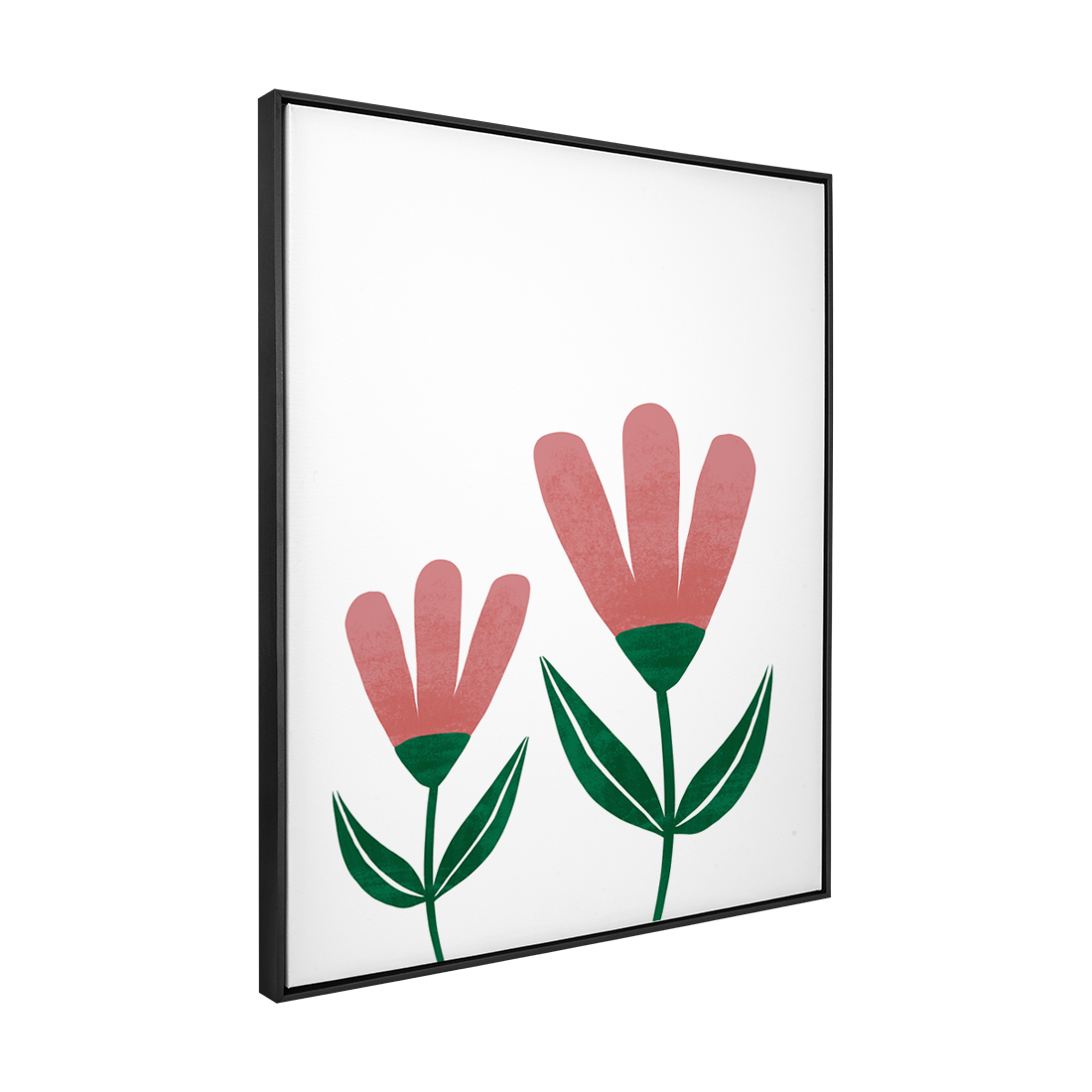 Quadro Decorativo Flores Vermelhas 2 | Rafa Harger - Meu Rodapé