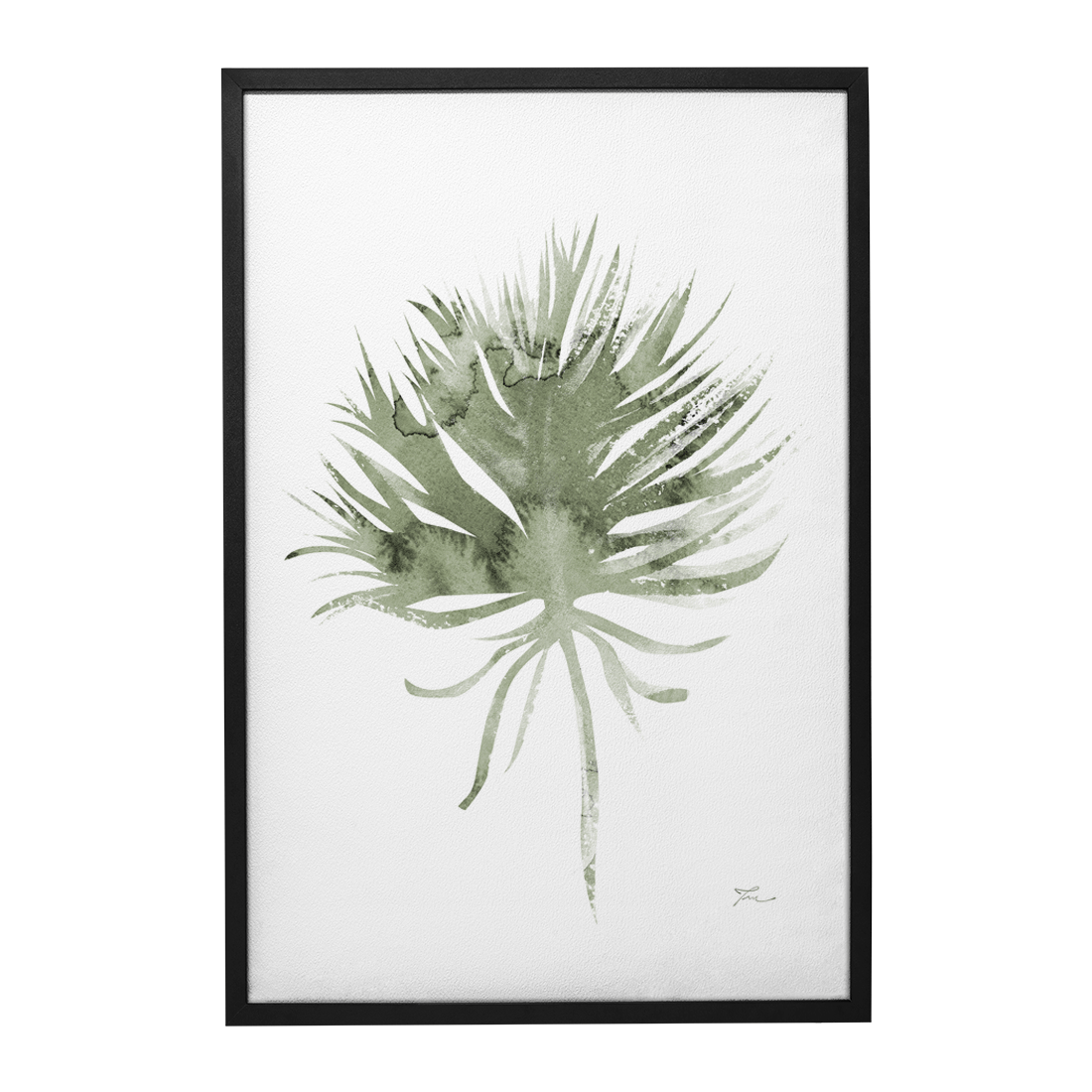 Quadro Decorativo Folha Tropical | Thaís Mota - Meu Rodapé
