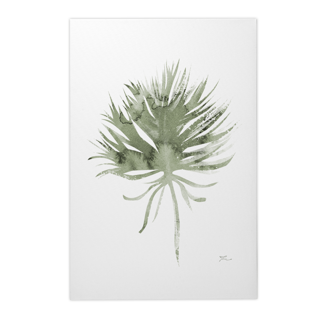 Quadro Decorativo Folha Tropical | Thaís Mota - Meu Rodapé