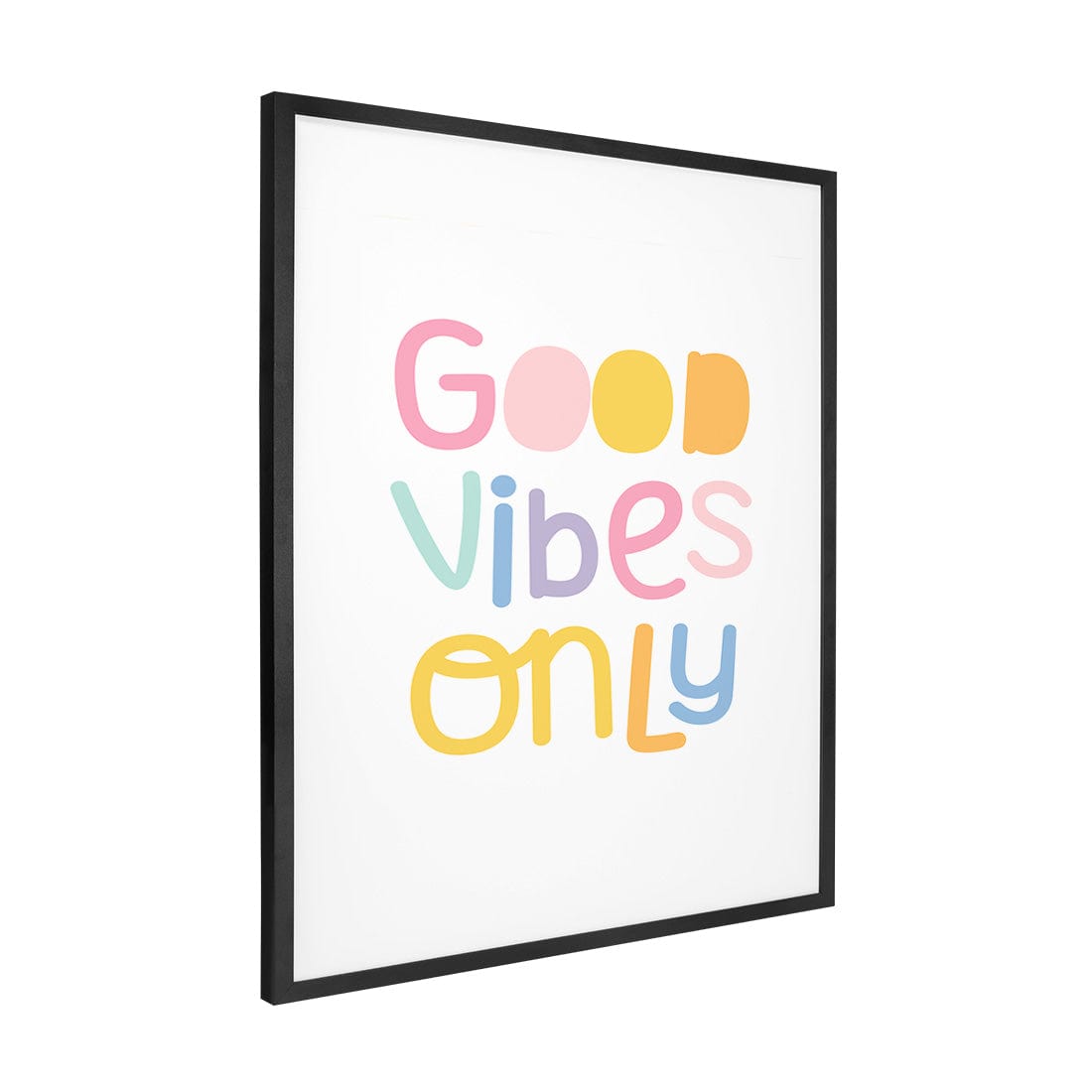Quadro Decorativo Good Vibes | Aline Gomes Gonçalves - Meu Rodapé