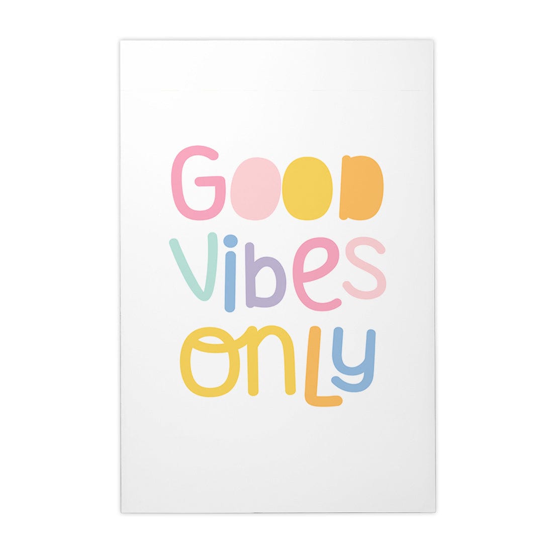 Quadro Decorativo Good Vibes | Aline Gomes Gonçalves - Meu Rodapé