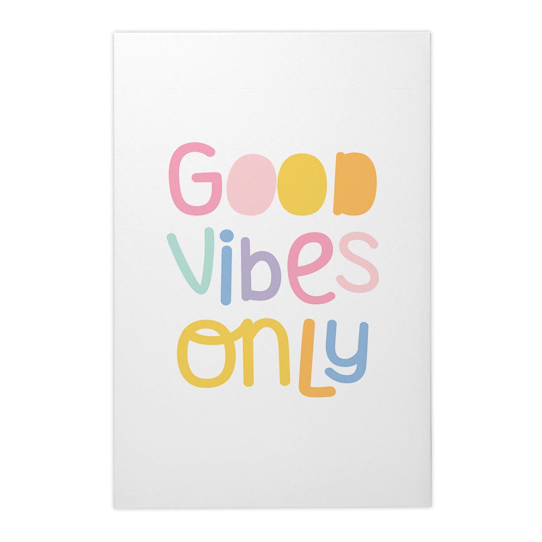 Quadro Decorativo Good Vibes | Aline Gomes Gonçalves - Meu Rodapé