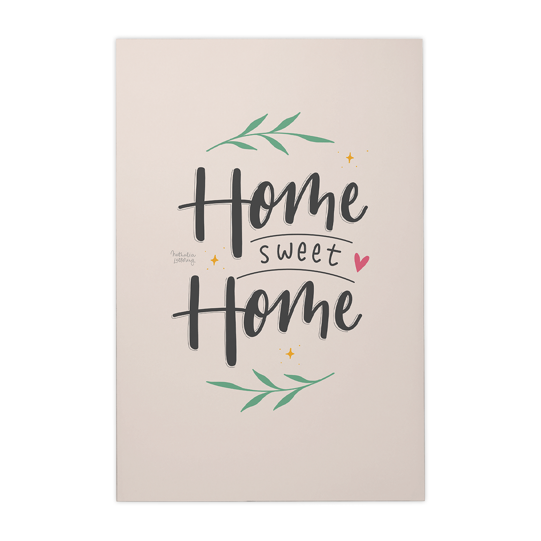 Quadro Decorativo Home | Nathalia Piovezan - Meu Rodapé