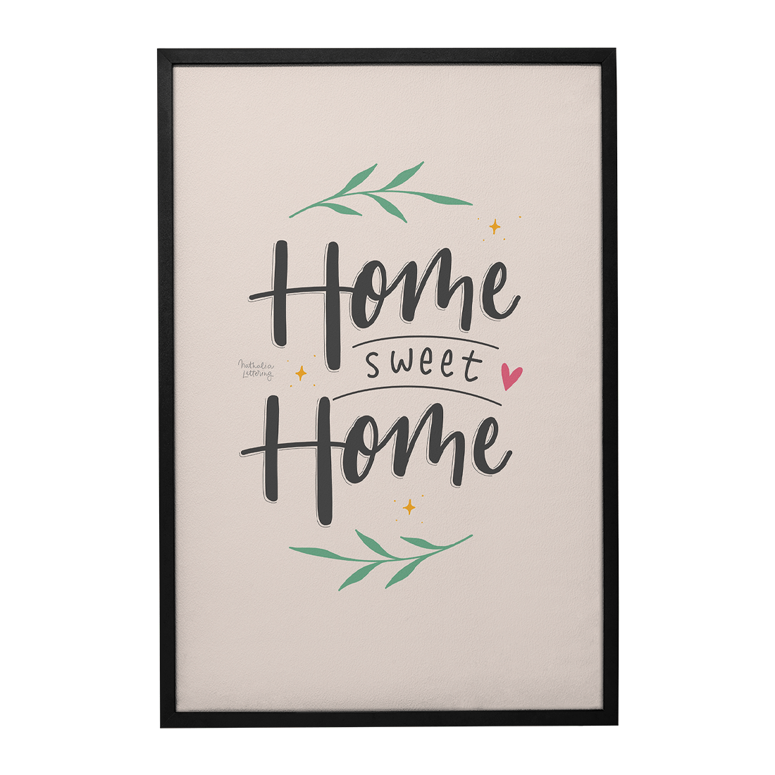 Quadro Decorativo Home | Nathalia Piovezan - Meu Rodapé