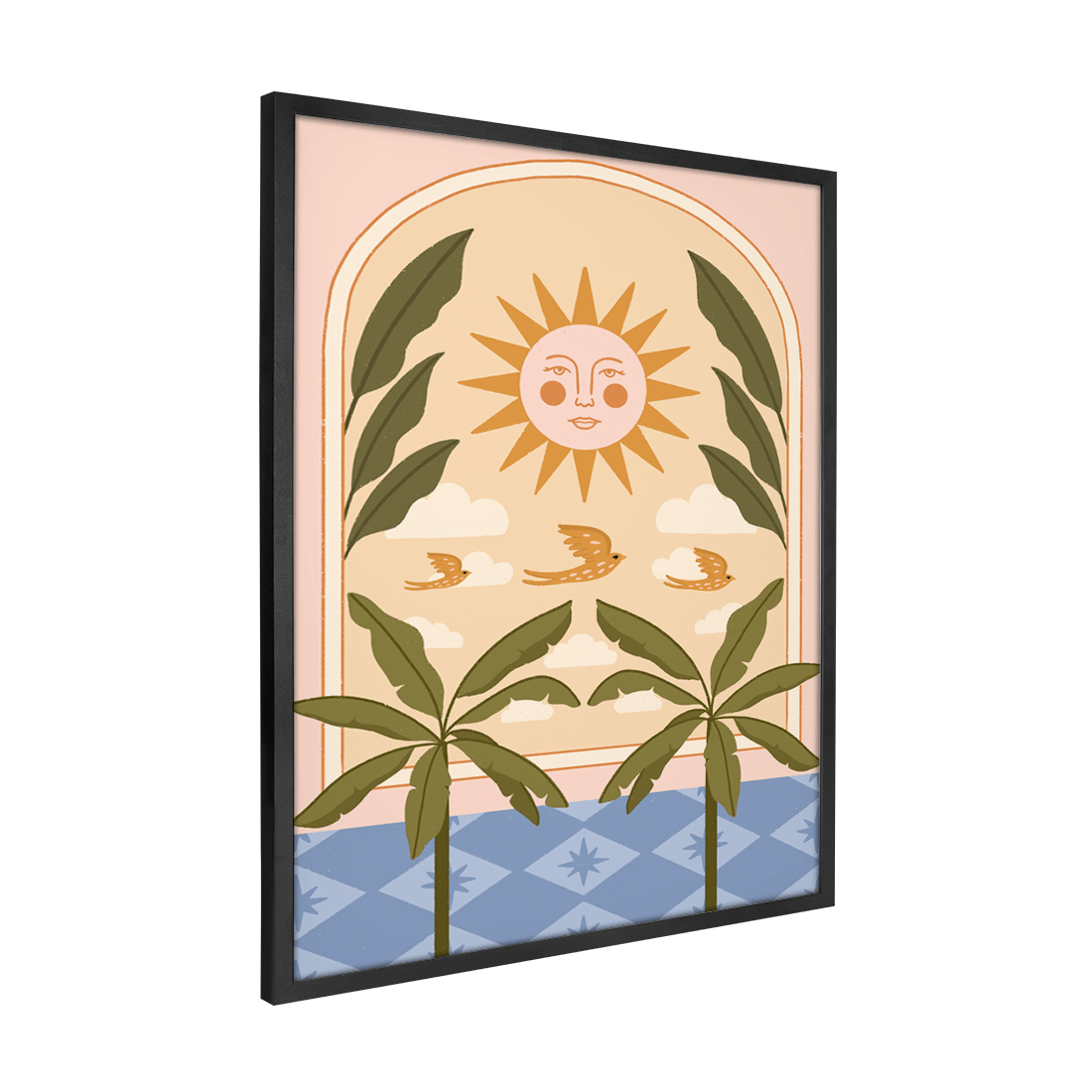 Quadro Decorativo Janela do Céu | Camila Sant’Anna - Meu Rodapé