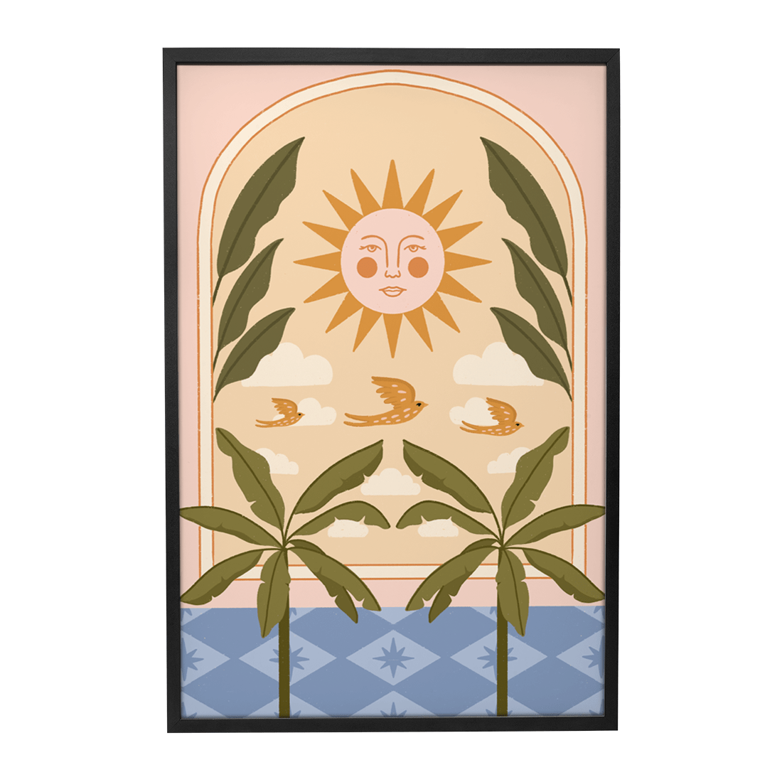 Quadro Decorativo Janela do Céu | Camila Sant’Anna - Meu Rodapé
