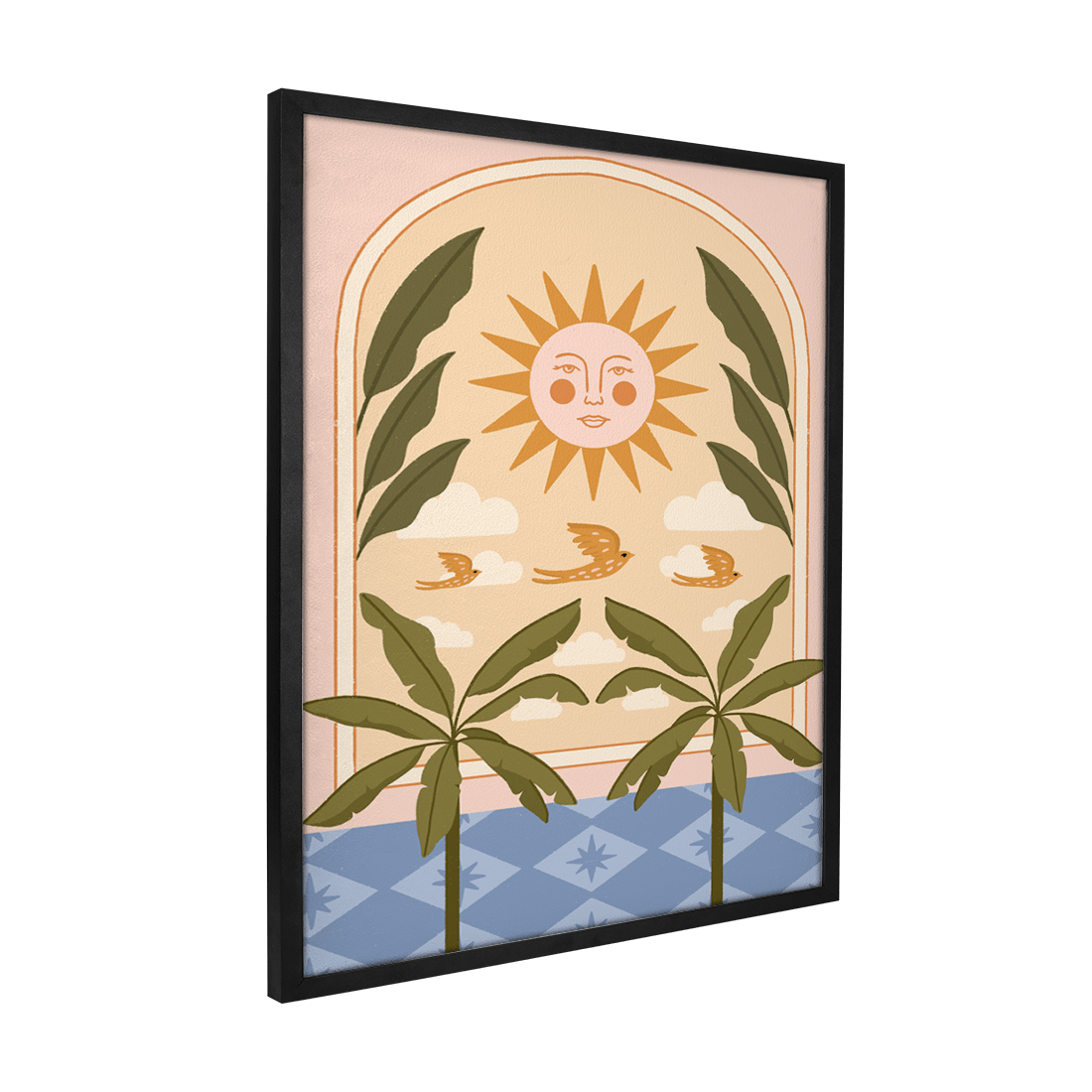 Quadro Decorativo Janela do Céu | Camila Sant’Anna - Meu Rodapé