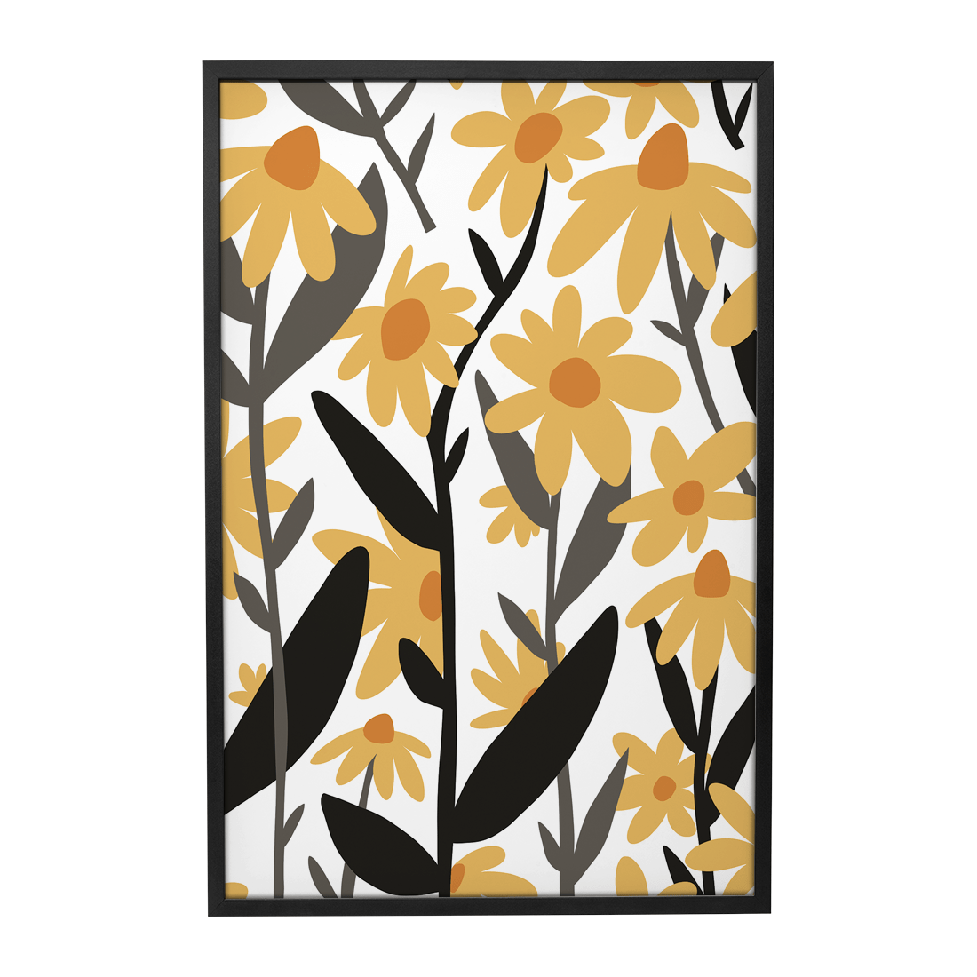 Quadro Decorativo Jardim 1 | Rafa Harger - Meu Rodapé