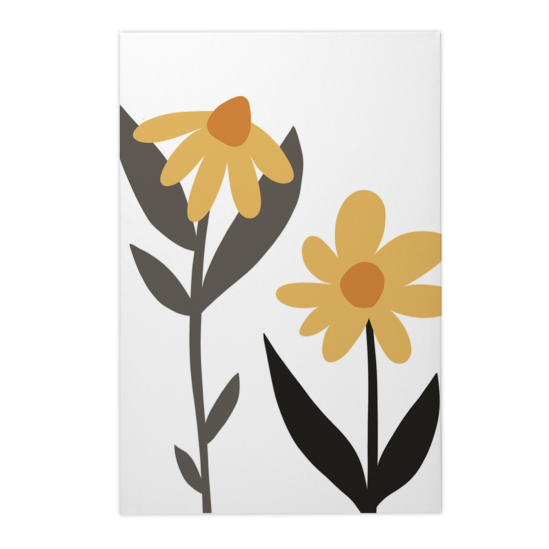 Quadro Decorativo Jardim 2 | Rafa Harger - Meu Rodapé