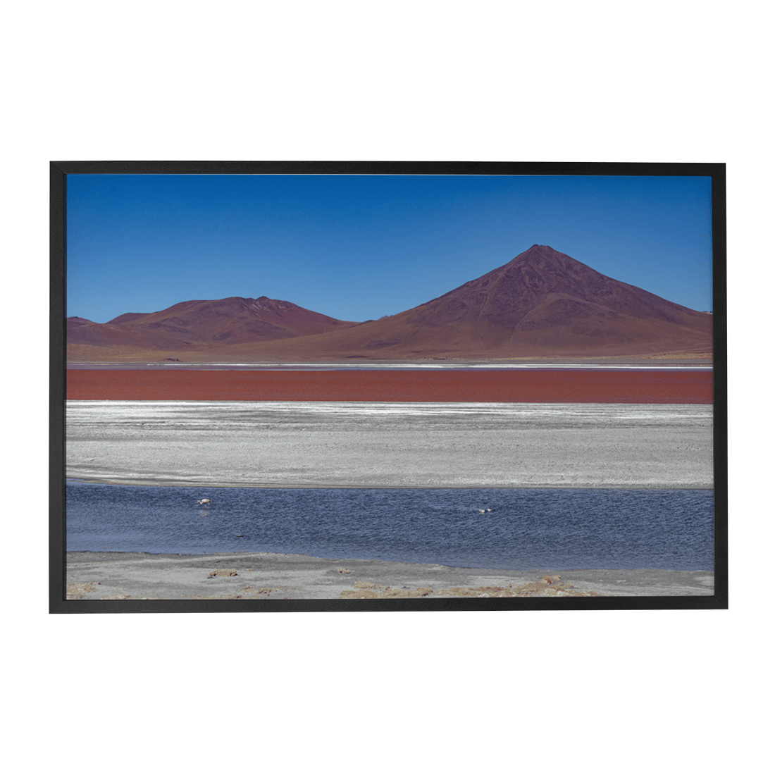 Quadro Decorativo Lago no Deserto | Roberto Cosseff - Meu Rodapé