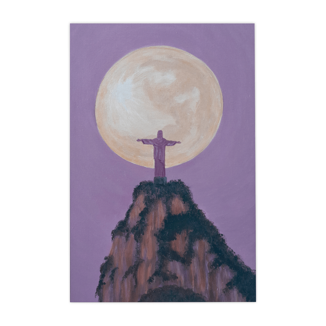 Quadro Decorativo Luar | Selma Rodrigues - Meu Rodapé