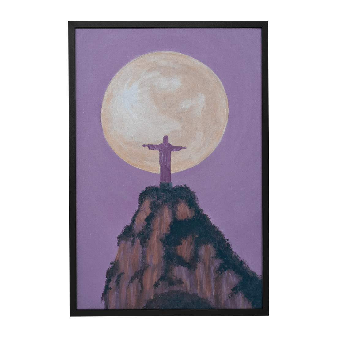 Quadro Decorativo Luar | Selma Rodrigues - Meu Rodapé