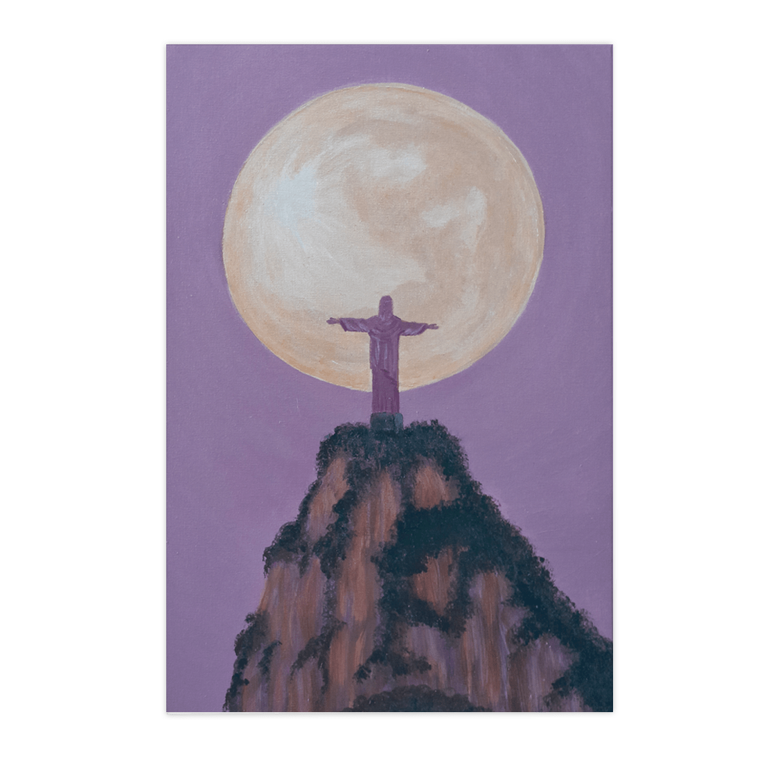 Quadro Decorativo Luar | Selma Rodrigues - Meu Rodapé