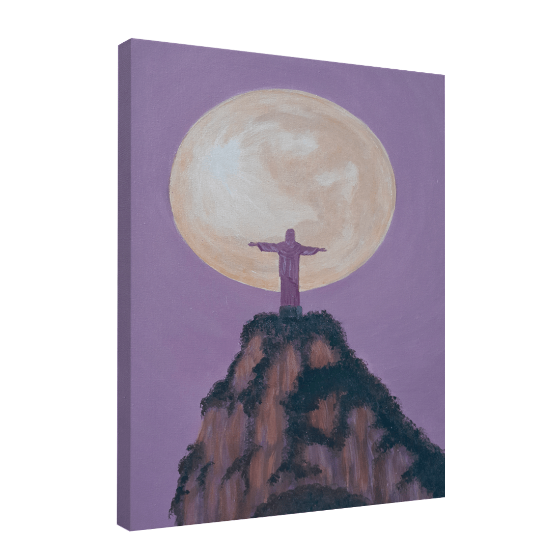 Quadro Decorativo Luar | Selma Rodrigues - Meu Rodapé