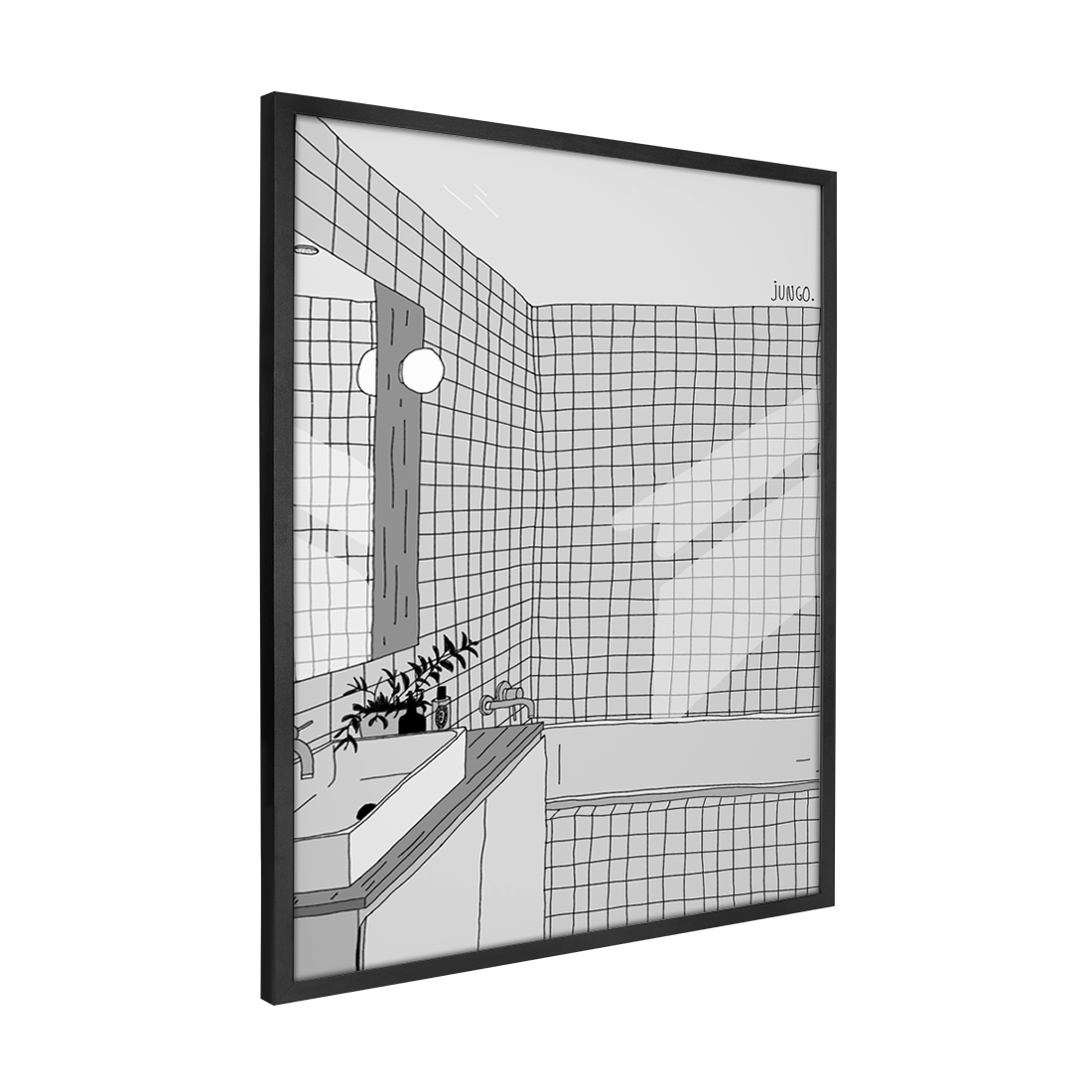 Quadro Decorativo Luz Matinal | Jungo - Meu Rodapé