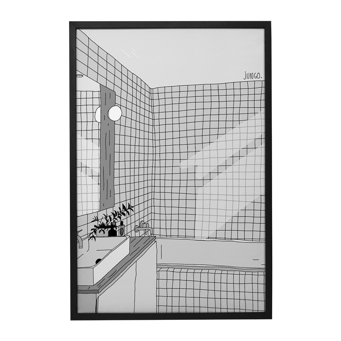 Quadro Decorativo Luz Matinal | Jungo - Meu Rodapé