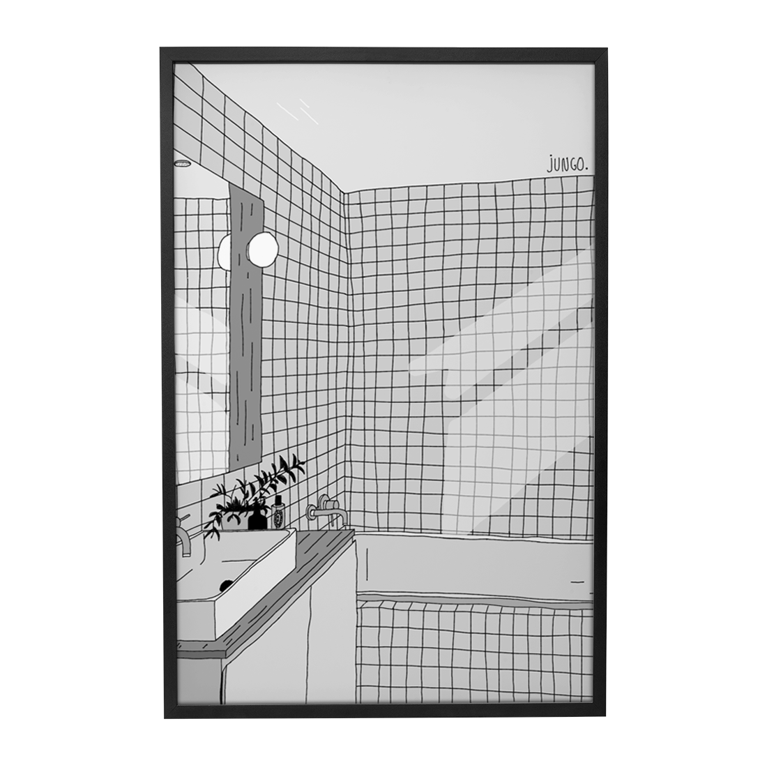 Quadro Decorativo Luz Matinal | Jungo - Meu Rodapé