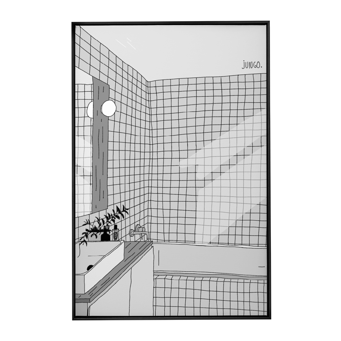 Quadro Decorativo Luz Matinal | Jungo - Meu Rodapé