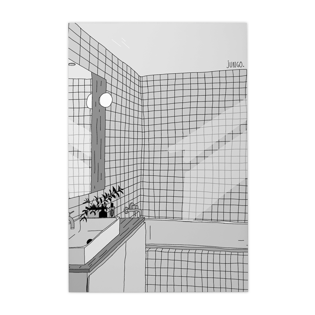 Quadro Decorativo Luz Matinal | Jungo - Meu Rodapé