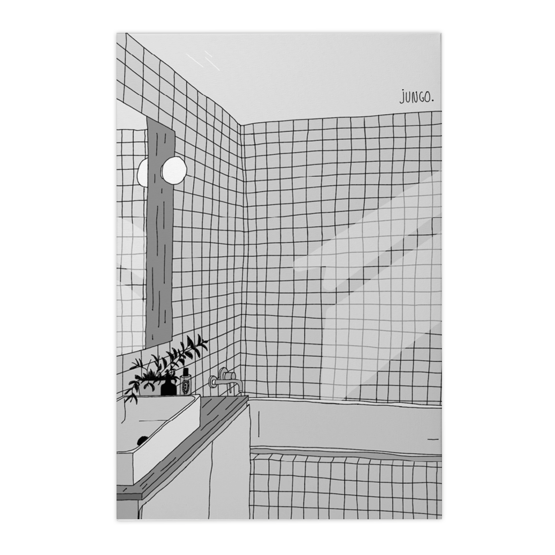 Quadro Decorativo Luz Matinal | Jungo - Meu Rodapé