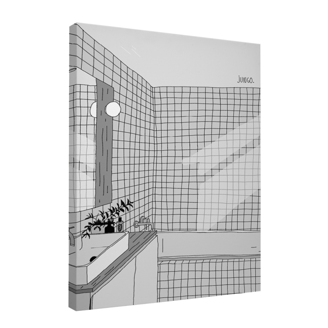 Quadro Decorativo Luz Matinal | Jungo - Meu Rodapé