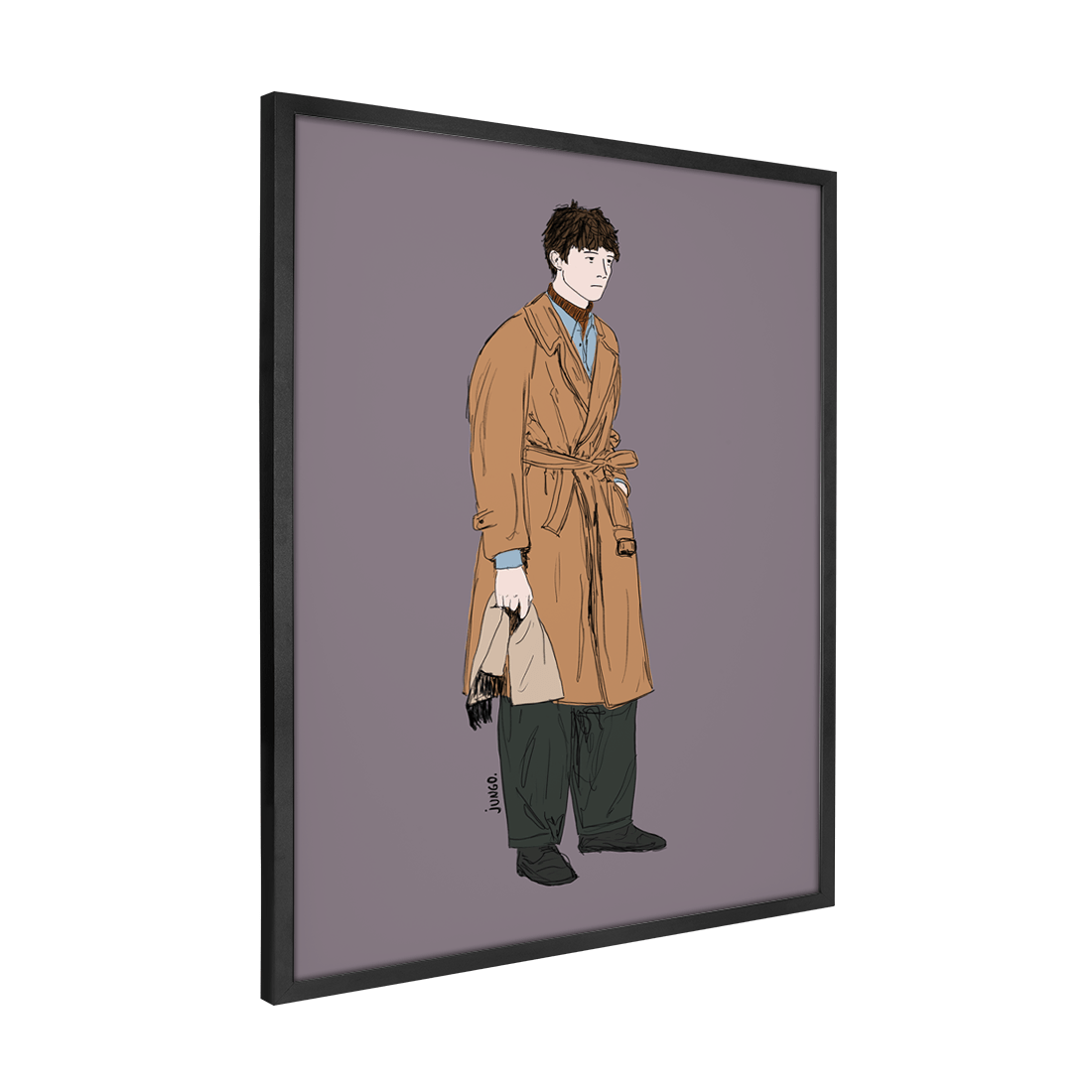 Quadro Decorativo Melancolia no Outono | Jungo - Meu Rodapé