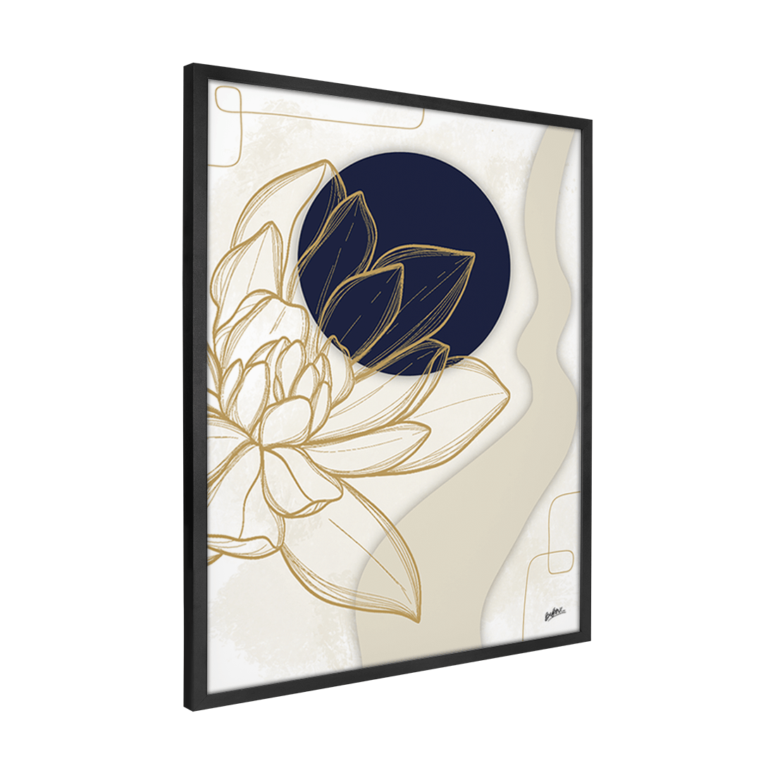 Quadro Decorativo Monarca | BiBox - Meu Rodapé