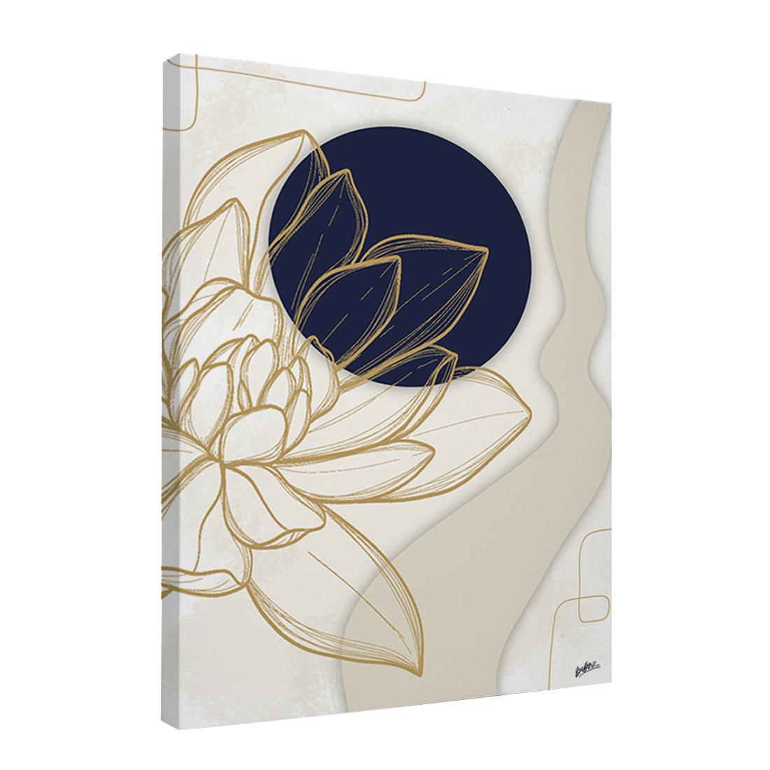 Quadro Decorativo Monarca | BiBox - Meu Rodapé