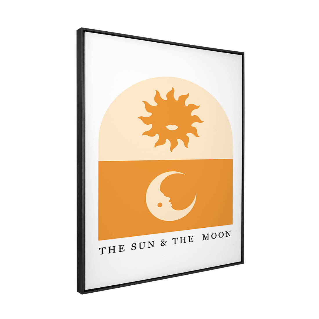 Quadro Decorativo O Sol e a Lua | Júlia Neumann - Meu Rodapé