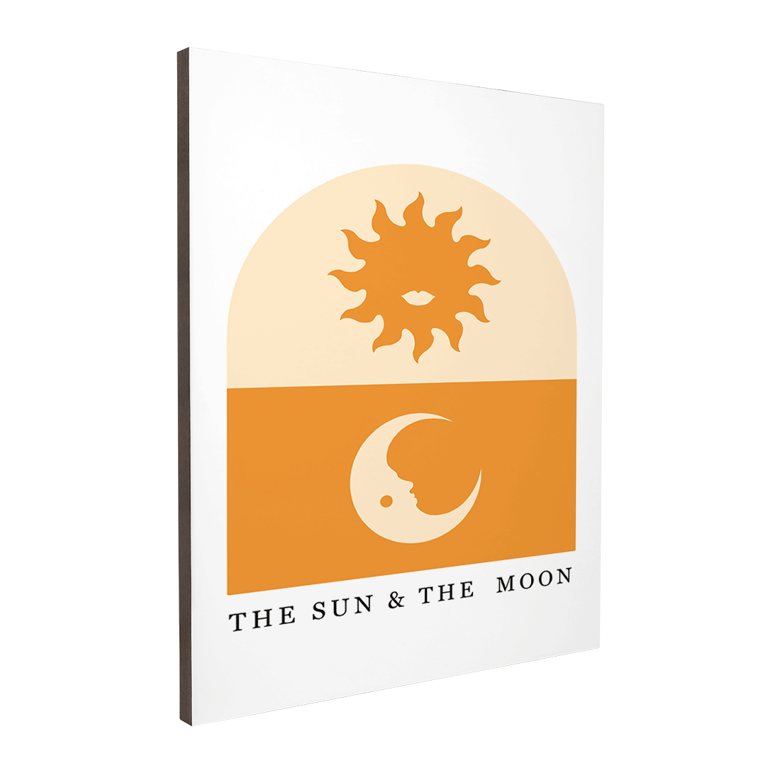 Quadro Decorativo O Sol e a Lua | Júlia Neumann - Meu Rodapé