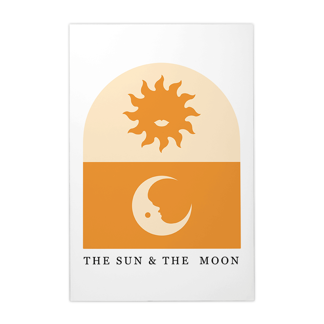 Quadro Decorativo O Sol e a Lua | Júlia Neumann - Meu Rodapé